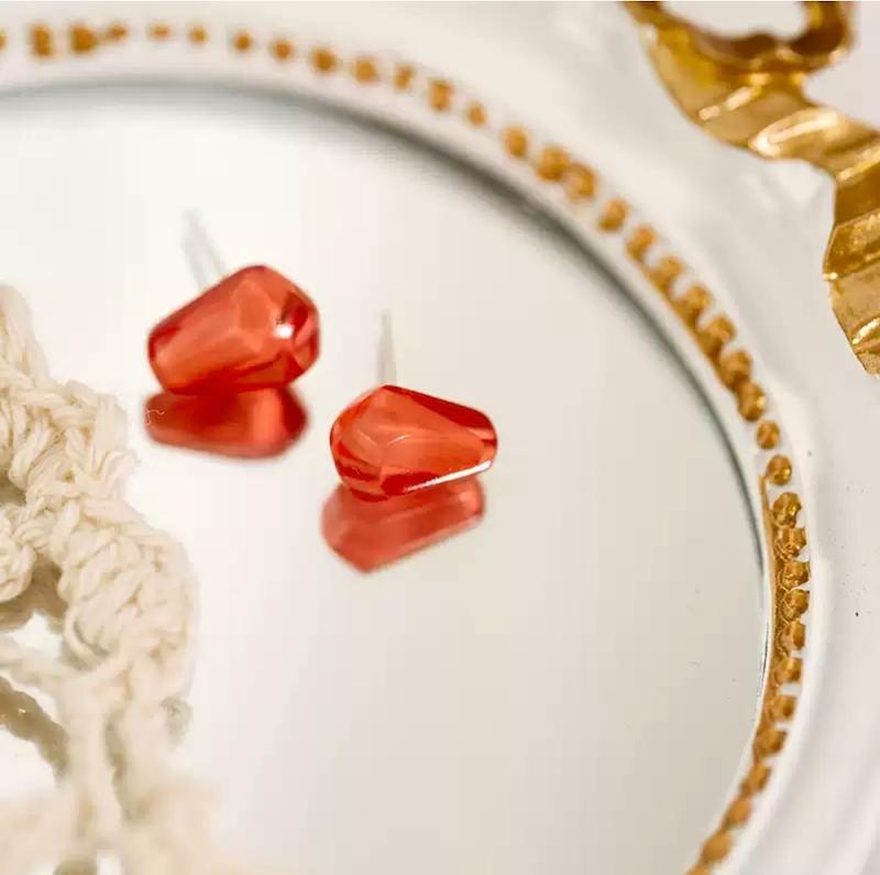 گوشواره مدل دونه انار