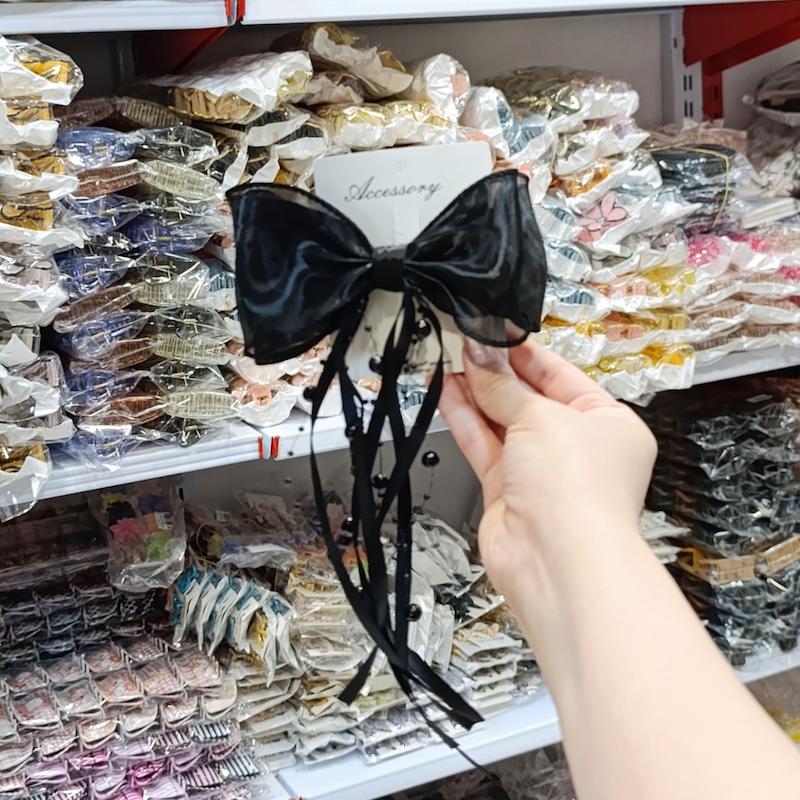 گیره انبری، گیره پاپیونی، گیره انبری دخترانه، اکسسوری مو، ترند