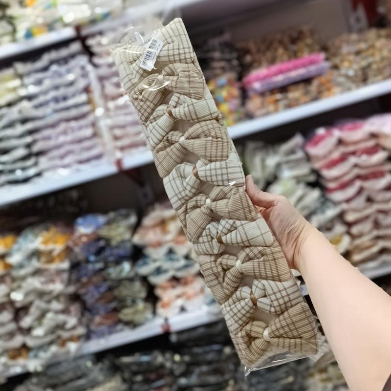 گیره انبری پاپیون پارچه ای بزرگ ۱۰ عددی (۰۲۰۲۰۰۷۸)
