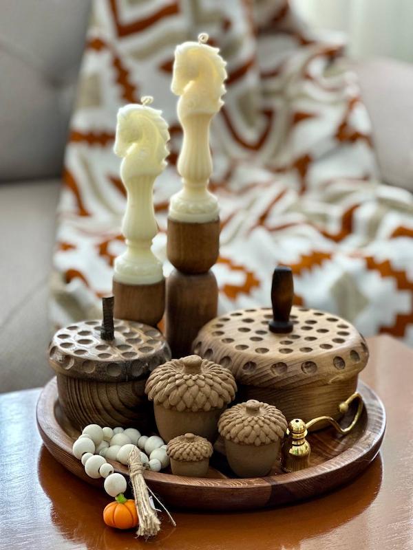 بشقاب چوبی 