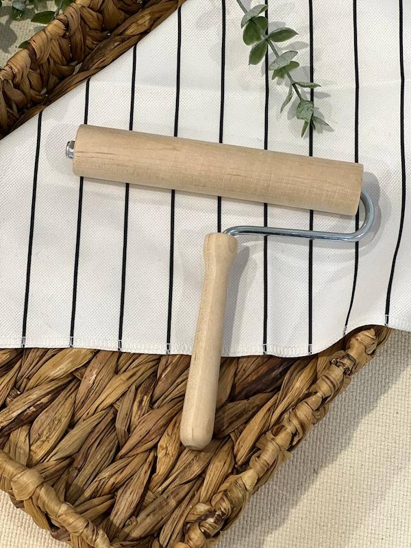 وردنه غلطکی چوبی
