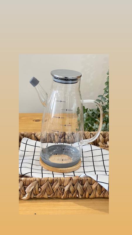 روغن ریز پیرکس درب استیل 