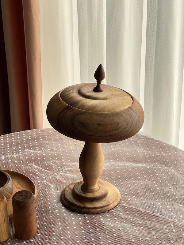 شکلات خوری دربدار چوب گردو