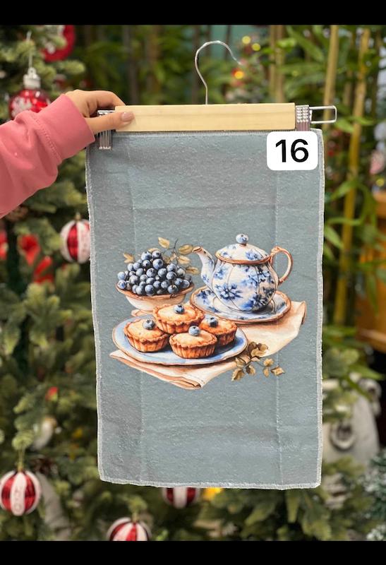 دستمال دکوراتیو حوله ای 