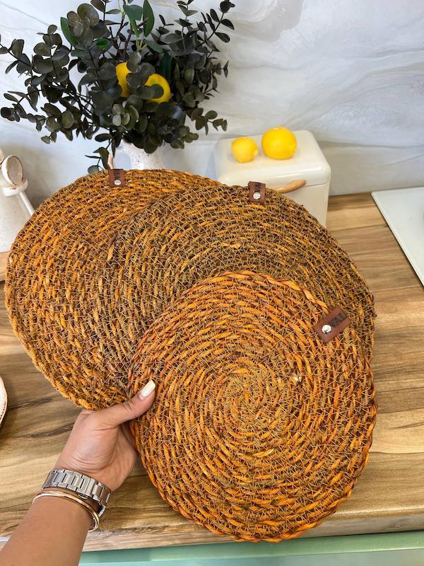 زیربشقابی حصیری شا