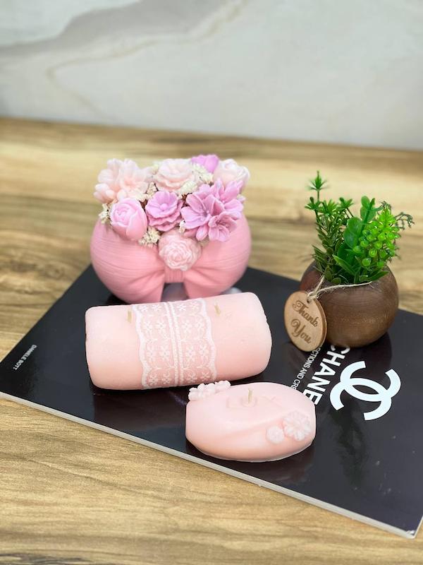 ست شمع سرویس بهداشتی 