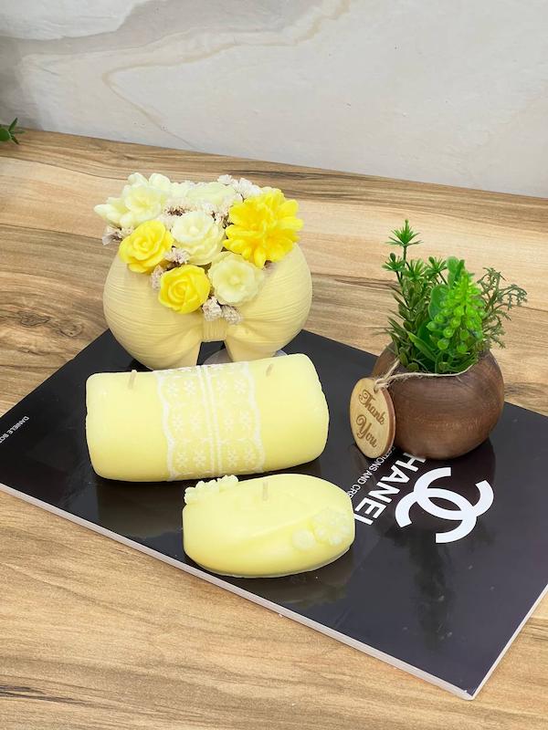 ست شمع سرویس بهداشتی 