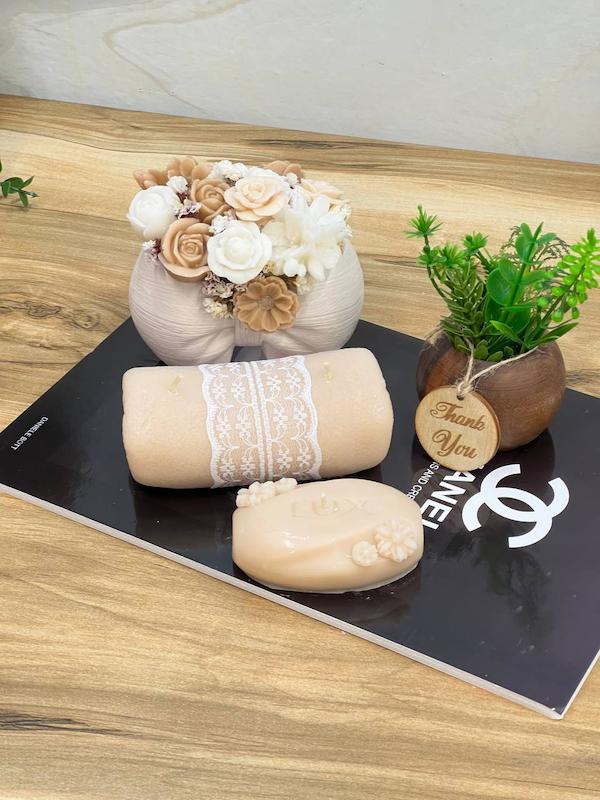 ست شمع سرویس بهداشتی 