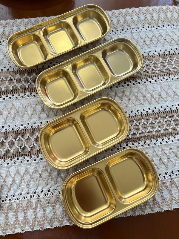 اردوخوری استیل طلایی