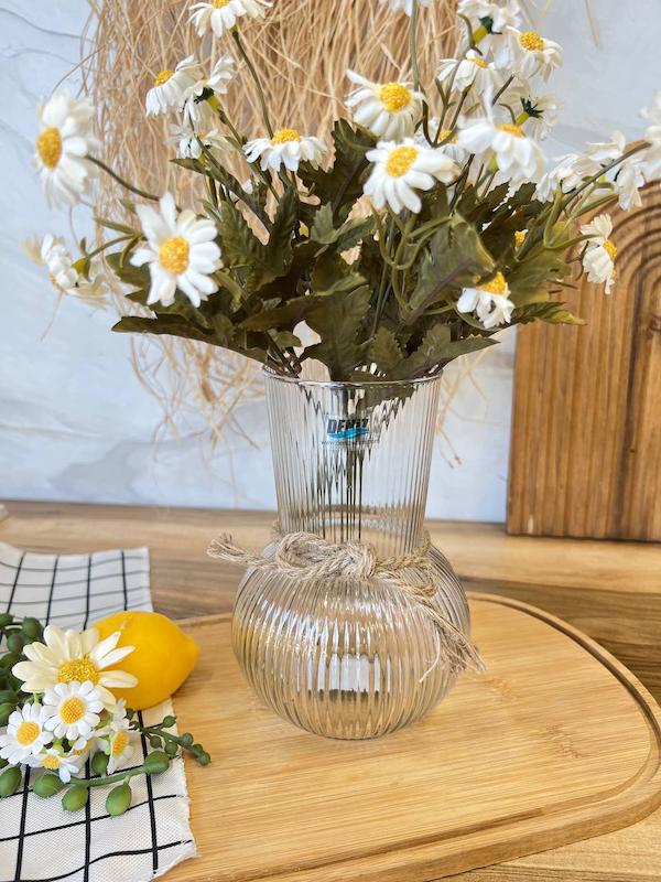 گلدان اوکیا شیشه ای