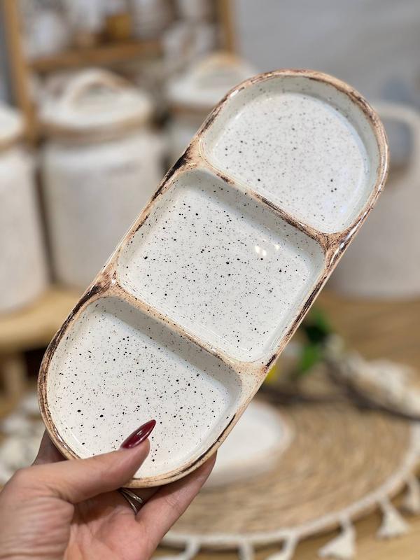 اردو خوری مزه خوری سرامیکی روستیک