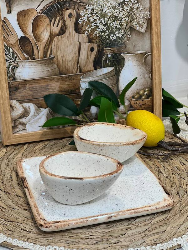 سس خوری سرامیک روستیک مدل قایقی