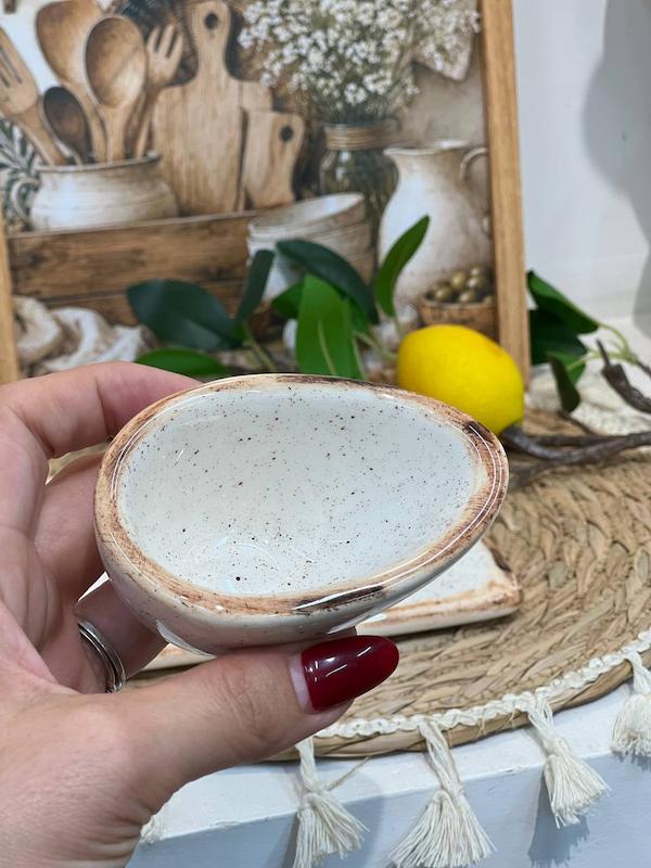 سس خوری سرامیک روستیک مدل قایقی