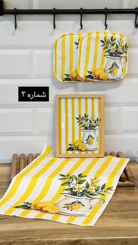 تابلو دستمال دستگیره طرح لیمو 