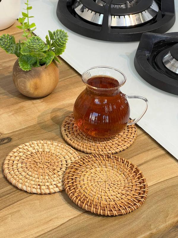 زیرلیوانی راتان وارداتی
