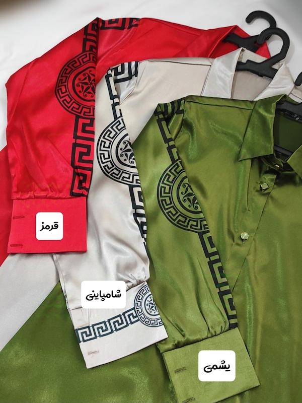 شومیز ساتن 