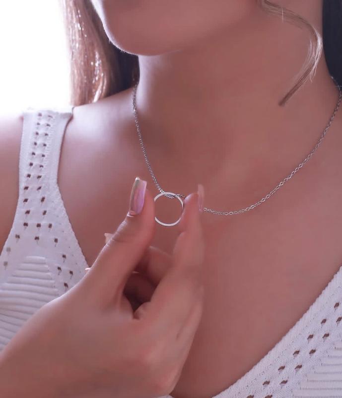 گردنبند مینیمال دایره