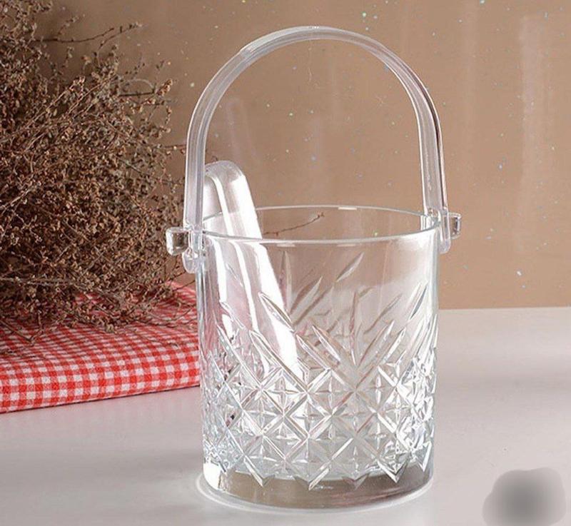 ظرف یخ و انبر