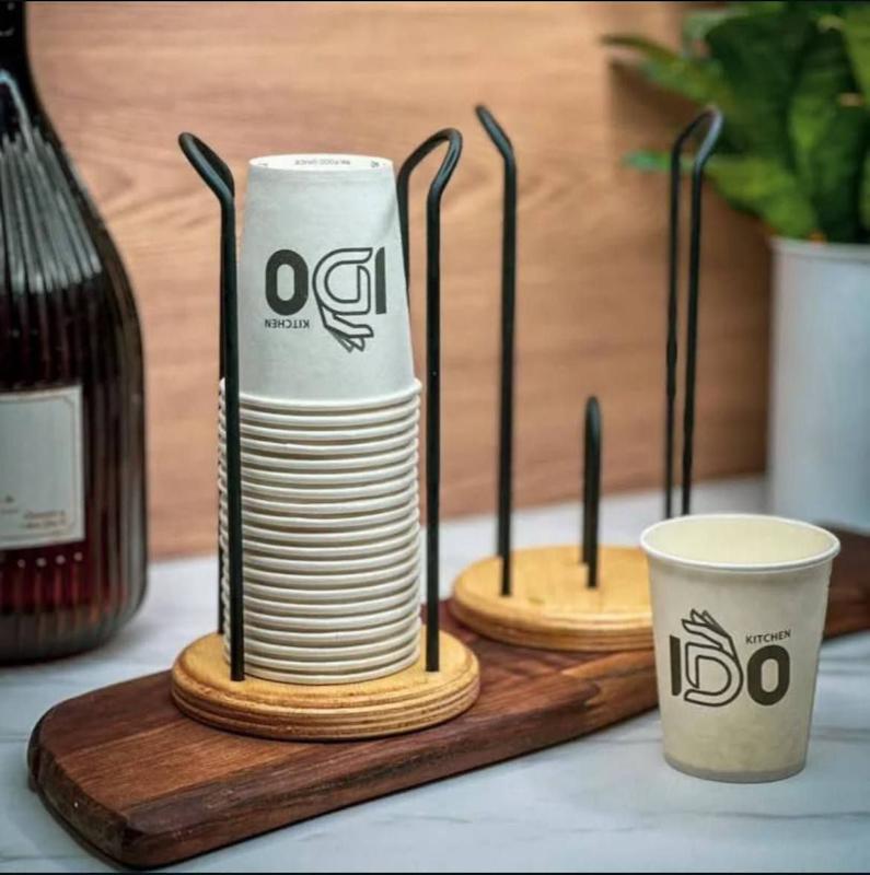 استند لیوان کاغذی مدرن