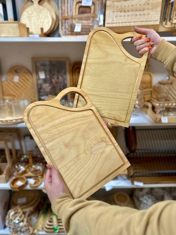 تخته گوشت دسته یو