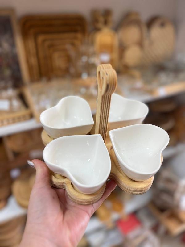 اردو خوری قلب سرامیک و چوب