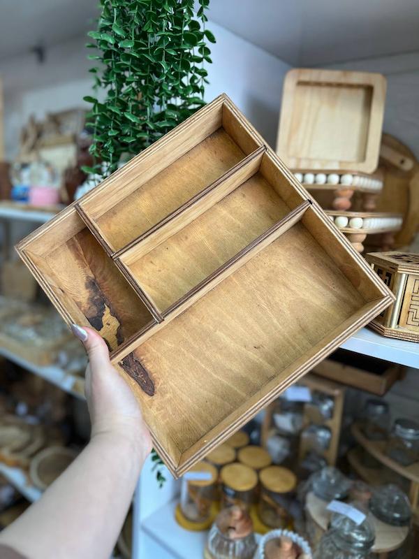 جا قاشقی چوبی