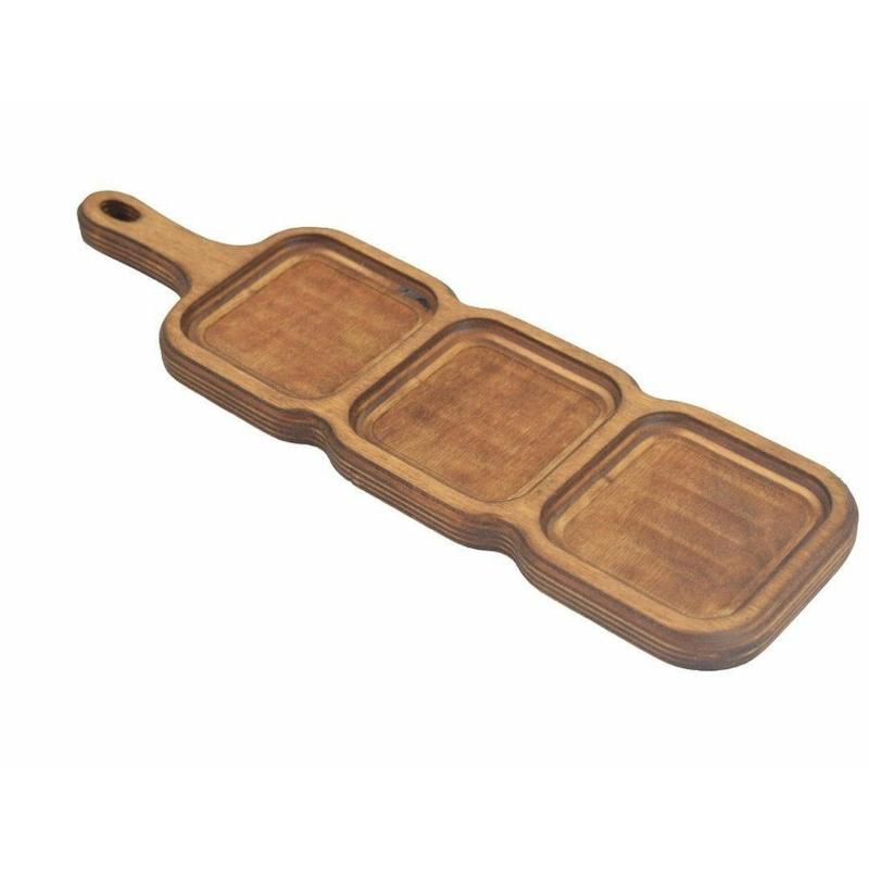 اردو خوری چوبی راکتی ساده