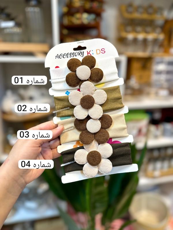هدبند گل