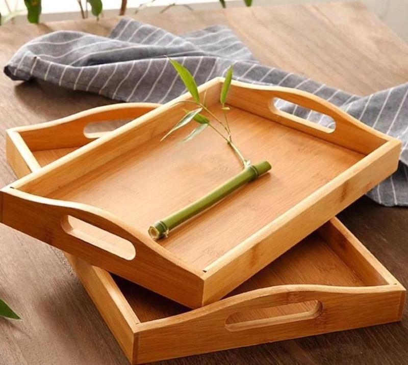 سینی چوبی 2عدد