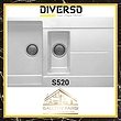 سینک ظرفشویی گرانیت دیورسو مدل Diverso S520