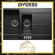 سینک ظرفشویی گرانیت دیورسو مدل Diverso S520