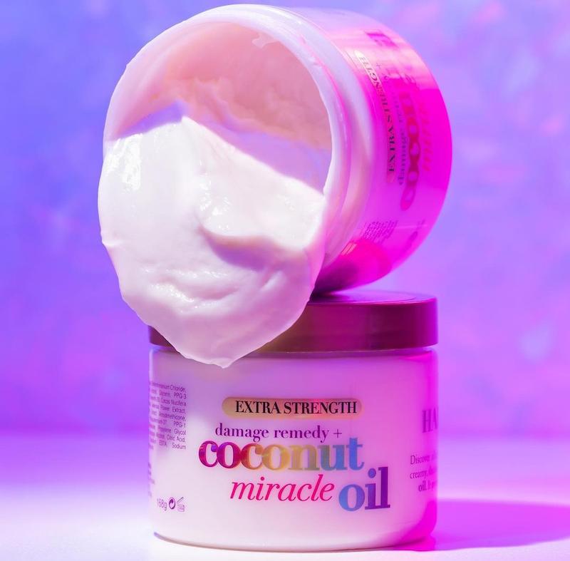 ماسک مو شیر نارگیل اوجیکس coconut milk ogx