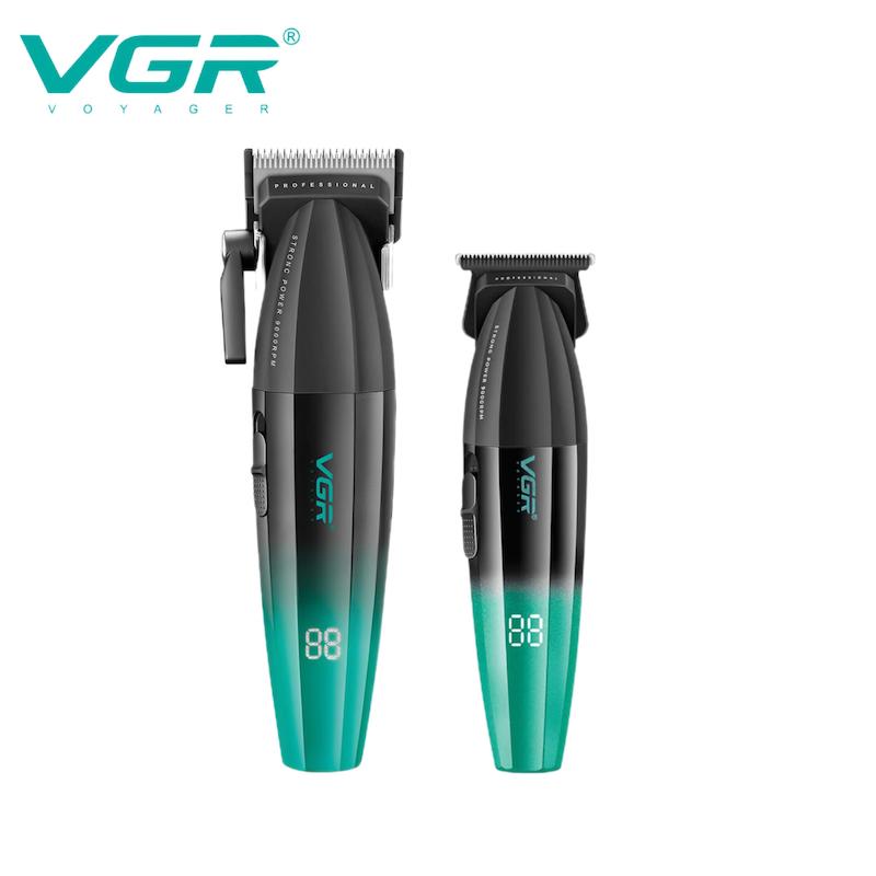 ست ماشین اصلاح و خط زن حرفه ای وی جی آر VGR_ 003 + 906 