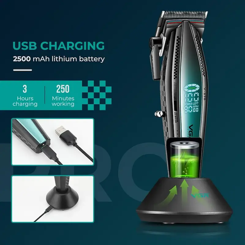 ماشین اصلاح حرفه ای وی جی آر VGR 270