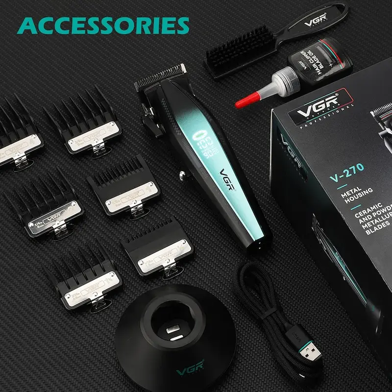 ست ماشین اصلاح حرفه ای وی جی آر VGR 270_992