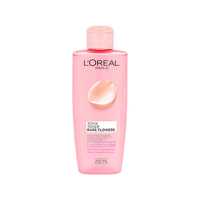 تونر پوست خشک و حساس لورآل Loreal Rare Flowers