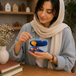 عکس استفاده از کیف کارت