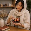 عکس استفاده از کیف کارت