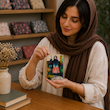 عکس استفاده از کیف کارت