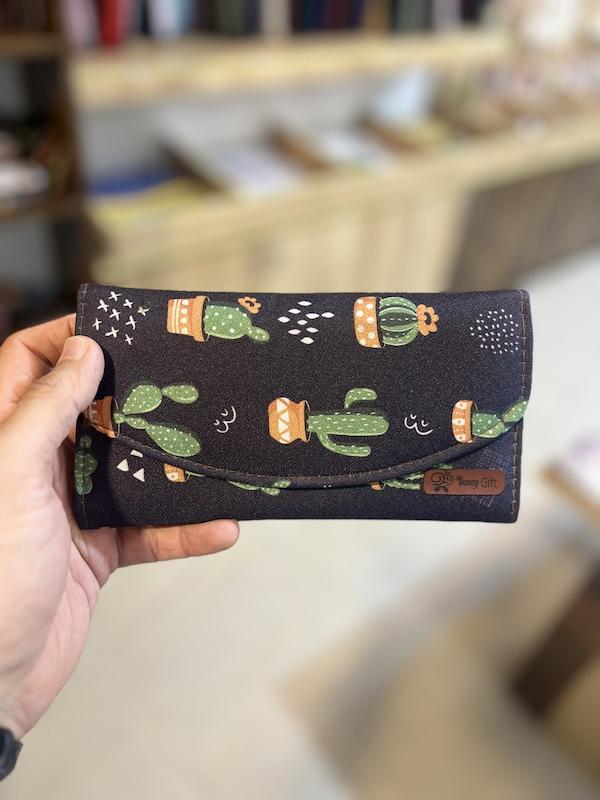 کیف پول طرح کاکتوس