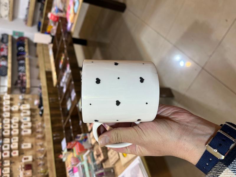 ماگ سرامیکی قلبی