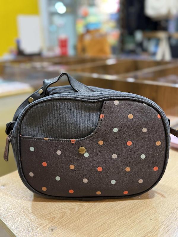 کیف دوشی خال خالی