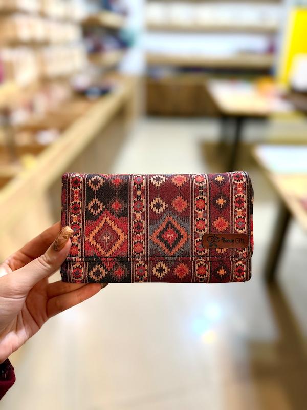 کیف پول طرح گلیم