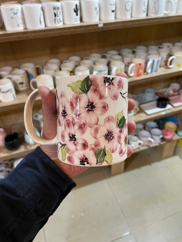 ماگ طرح گل