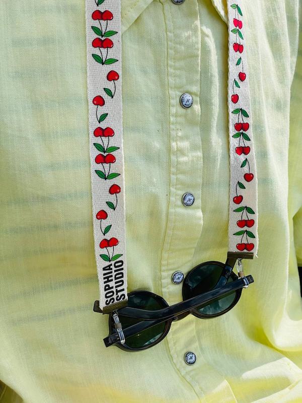 بند عینک پارچه‌ای