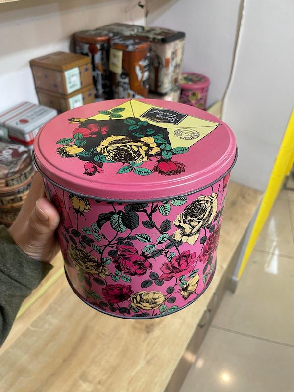 جعبه فلزی استوانه 9