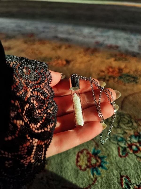 گردنبند سنگ حرم حضرت معصومه (ع)