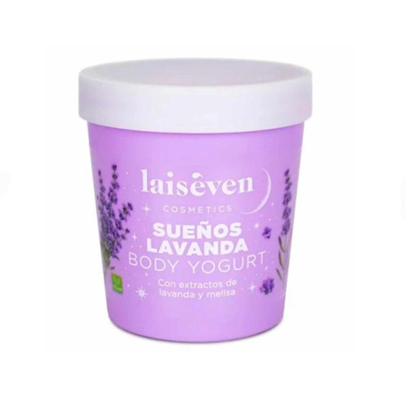 ماست بدن مرطوب کننده لایسون laiseven مدل LAVANDA حجم 300 میل