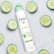 اسپری ضد تعریق زنانه داو Dove مدل cucumber and green tea حجم 250 میل