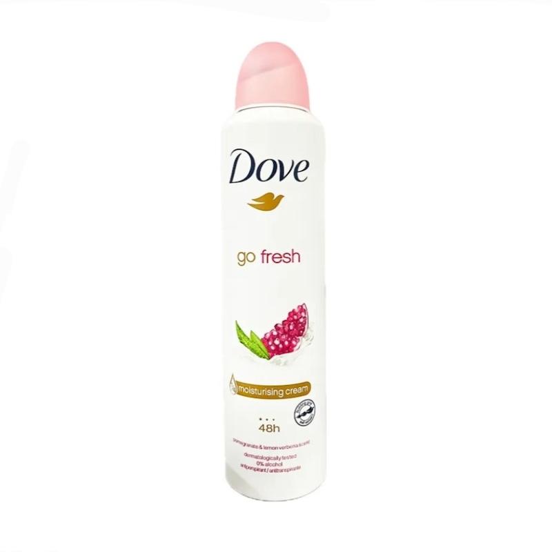 اسپری ضد تعریق زنانه داو Dove مدل pomegranate and lemon verbena حجم 250 میل